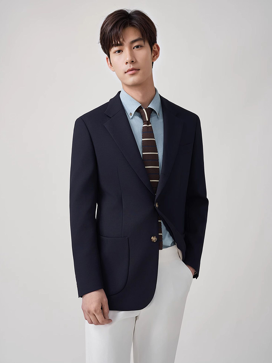 Men'S Formal Wear For Graduation - Męska marynarka ze 50% wełny dla