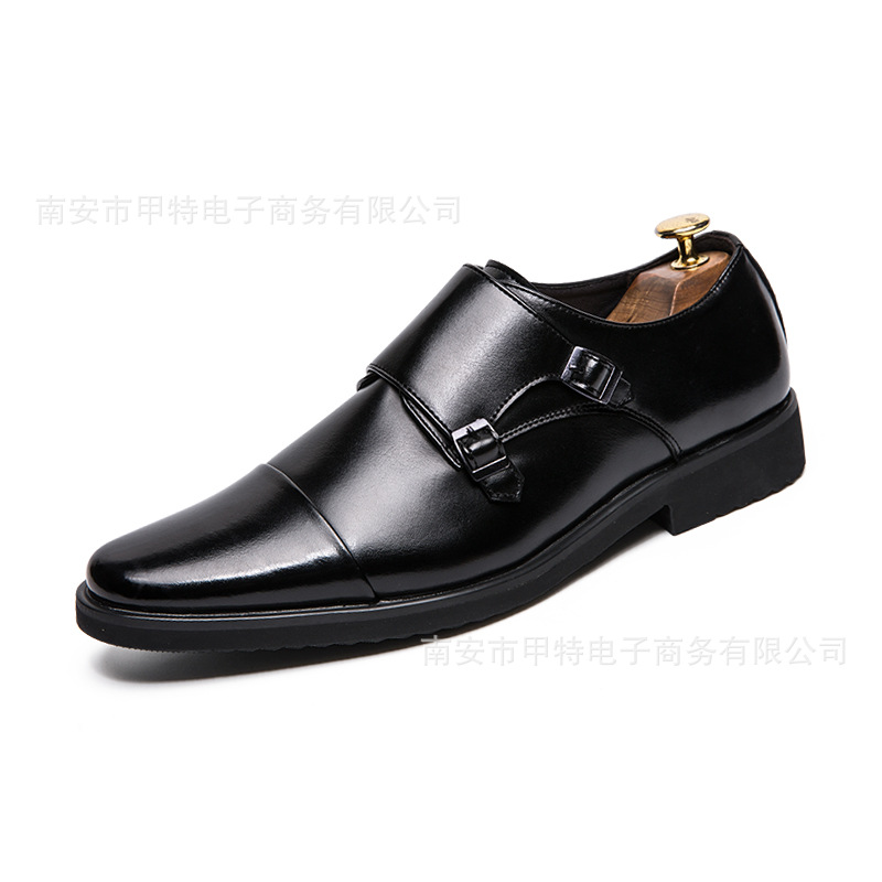 Large Men Formal Wear - Nowe męskie oksfordy czarne i brązowe,