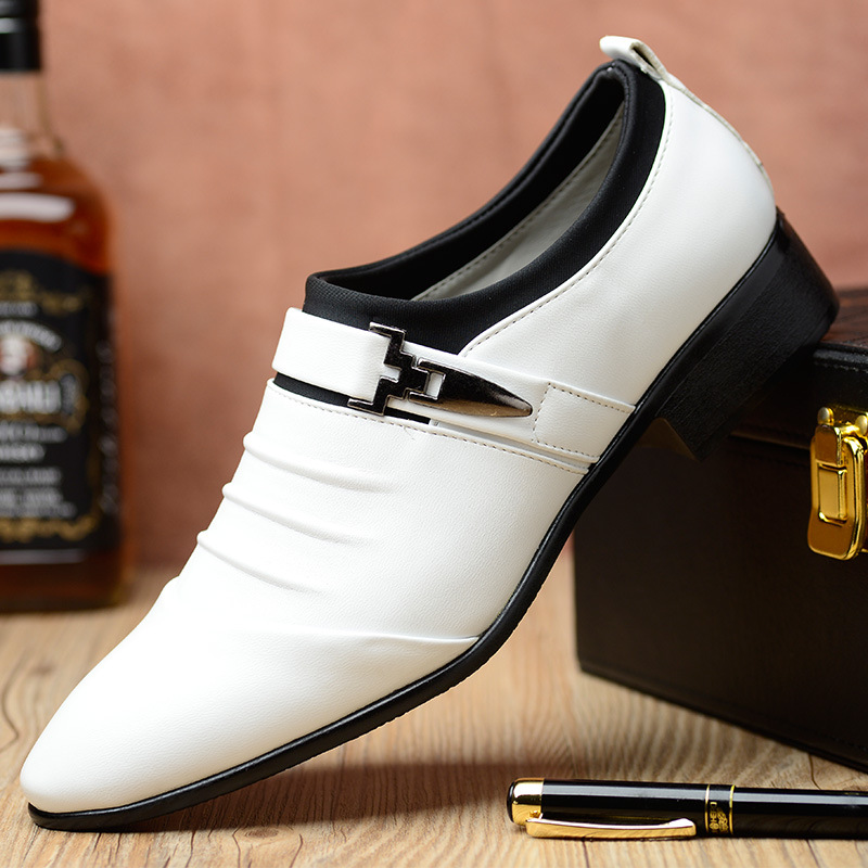Large Men Formal Wear - Męskie buty codzienne, niskie, odporne na