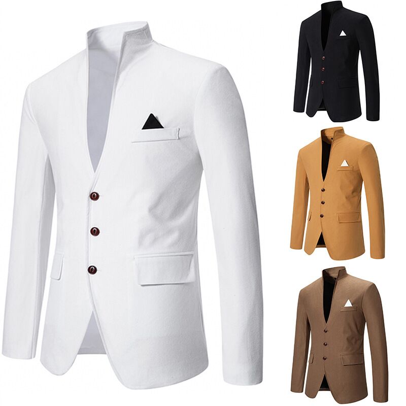Men Formal Wear Office - Męska marynarka smokingowa na niezobowiązujące wesele,