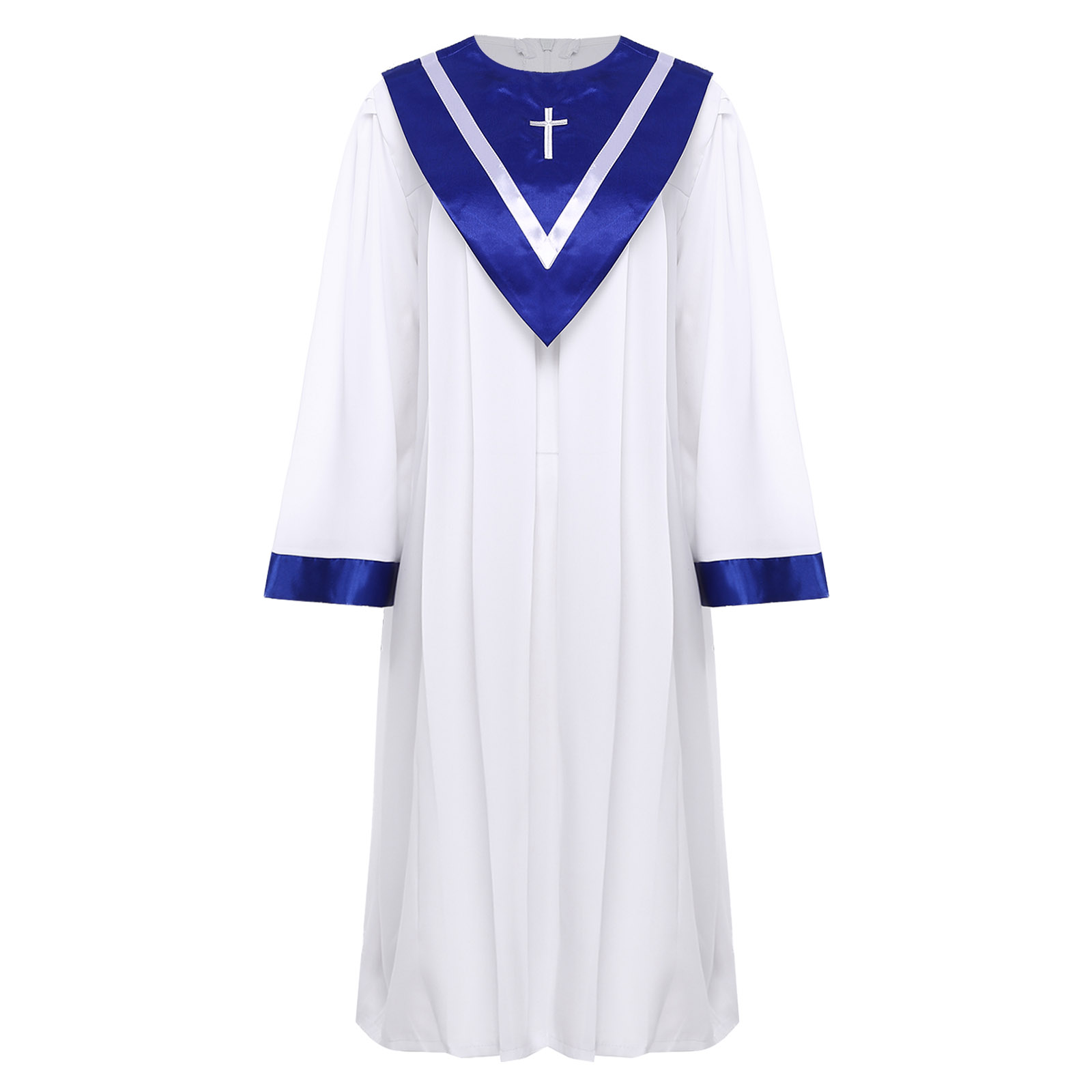 Men'S Formal Wear For Graduation - Unisex matowe szaty chórowe do sukni