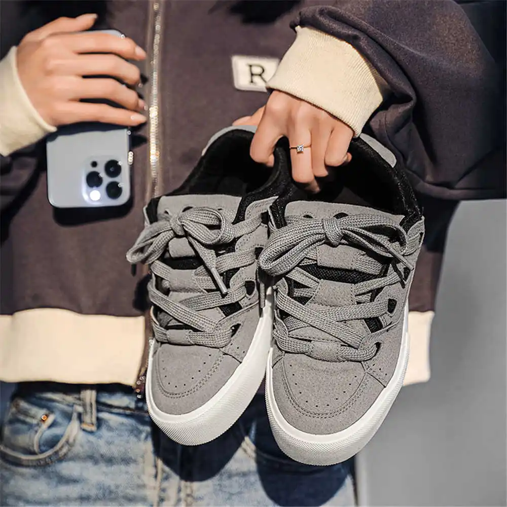 Men'S Formal Wear Uk - Ze sznurowaniem Hiphopowe damskie buty szkolne