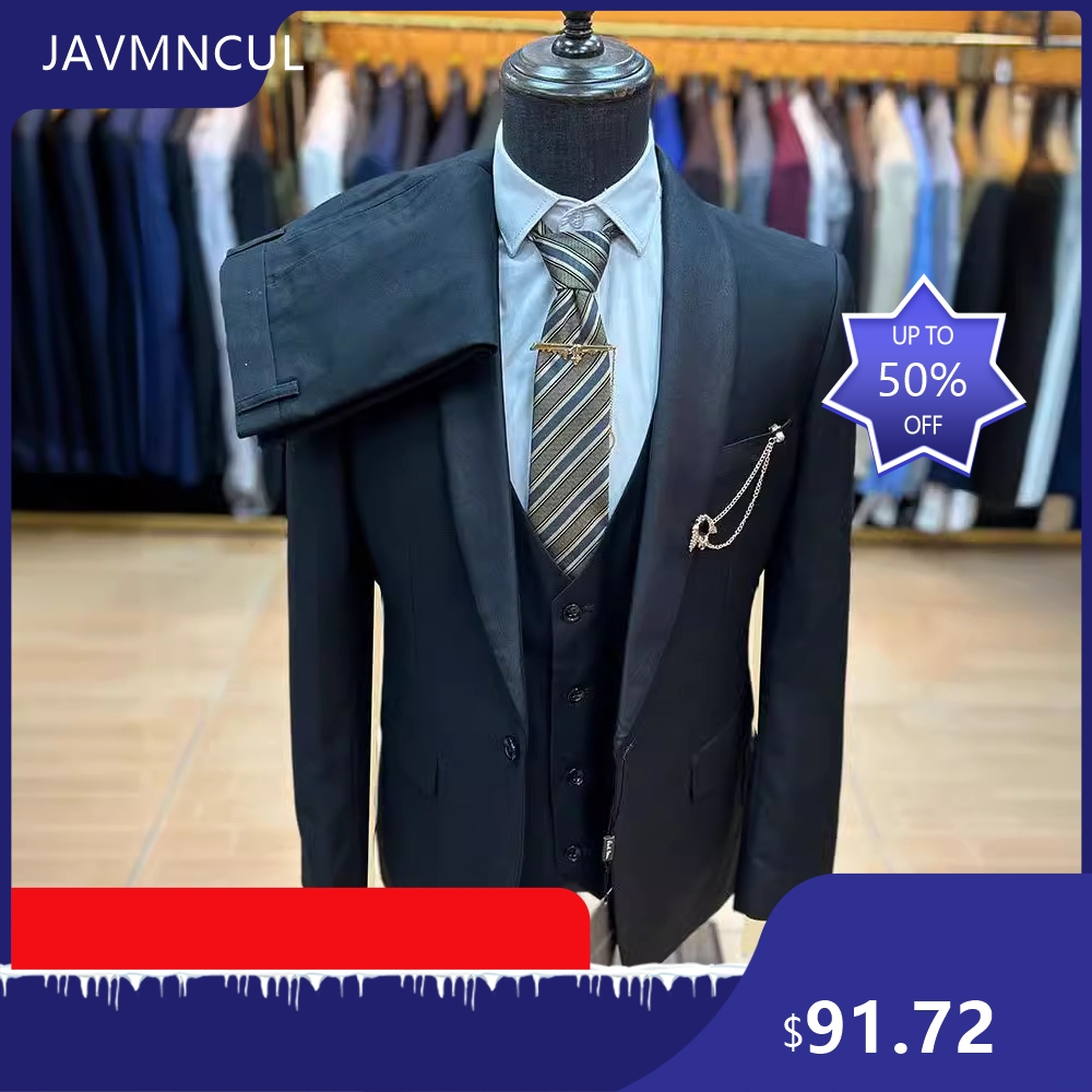 Męski garnitur slim fit, 3-czę – Men'S Formal Wear For Graduation recenzja i cena