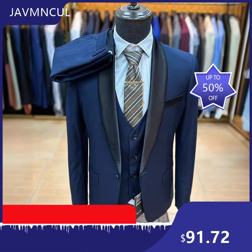 Męski garnitur slim fit, 3-czę – Men'S Formal Wear For Graduation recenzja i cena