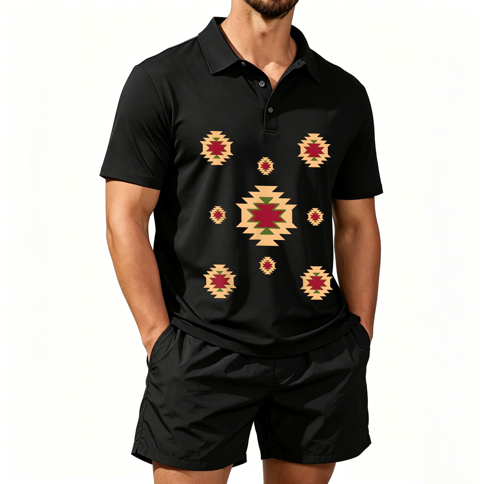 Męski zestaw koszulek polo z k – Men'S Ethnic & Formal Designer Wear Studio S recenzja i cena