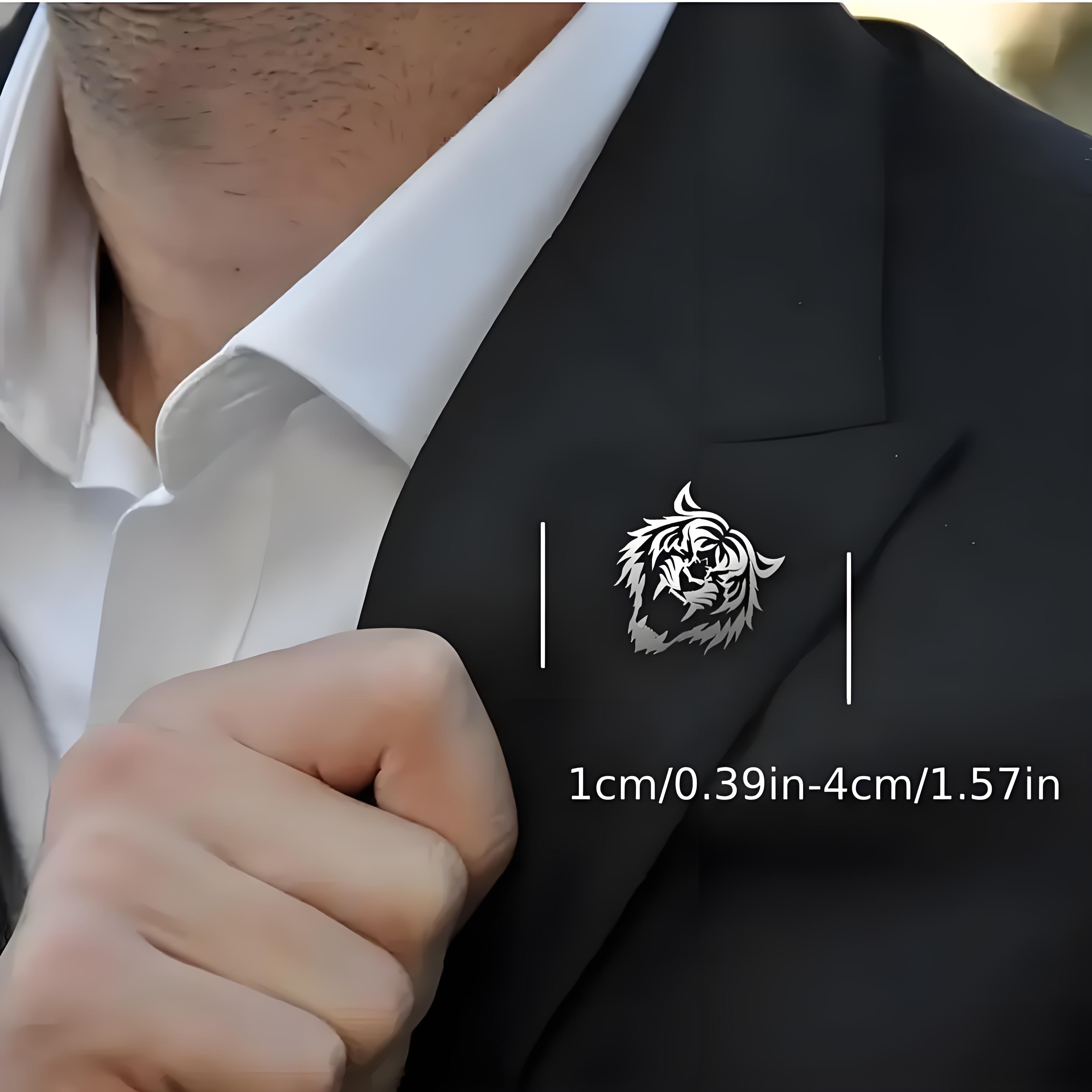 Męska przypinka do klapy ze st – Tuxedo Lapel Pin recenzja i cena