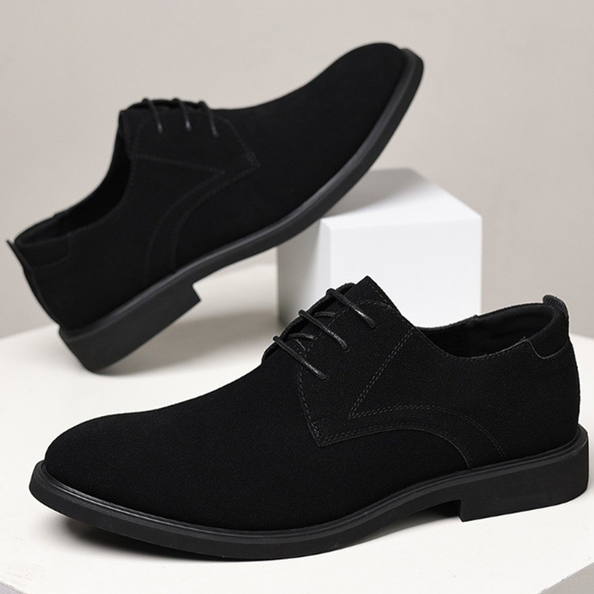Duże rozmiary (40–49) zamszowe – Large Men Formal Wear recenzja i cena
