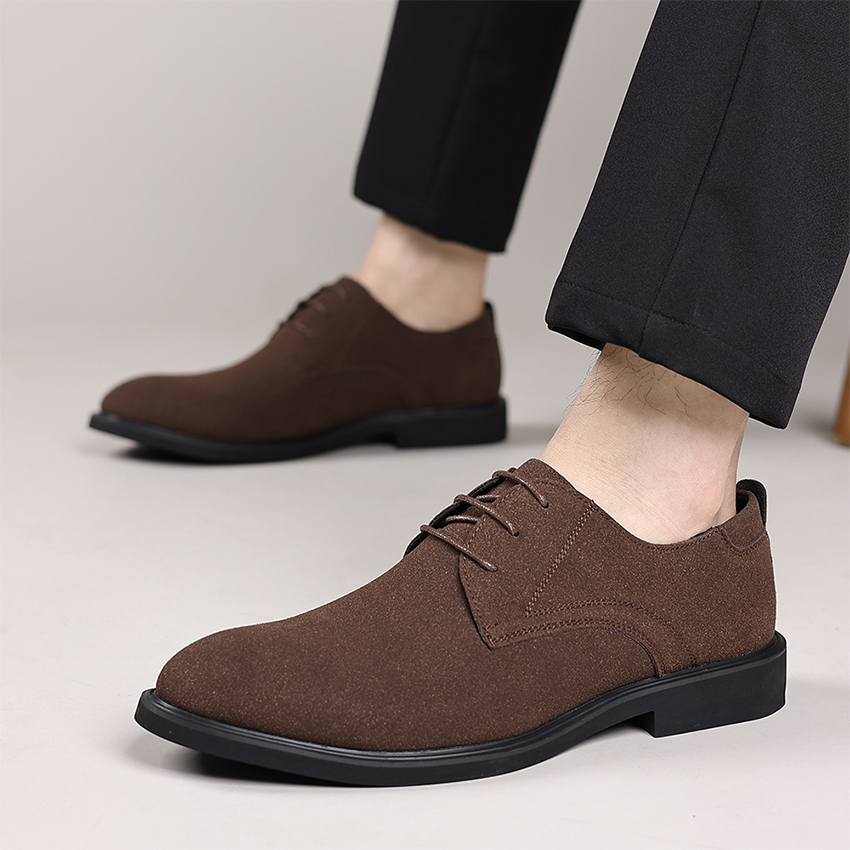 Duże rozmiary (40–49) zamszowe – Large Men Formal Wear recenzja i cena