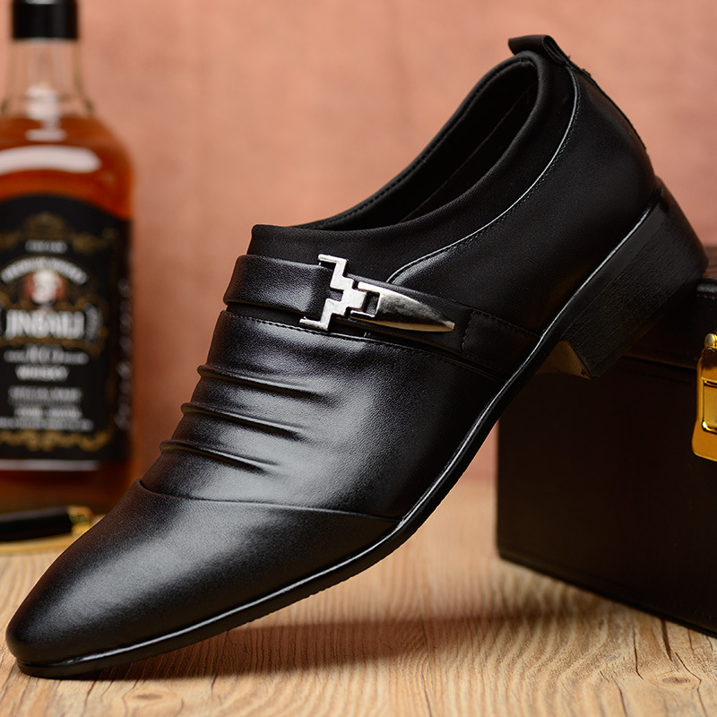 Męskie buty codzienne, niskie, – Large Men Formal Wear recenzja i cena