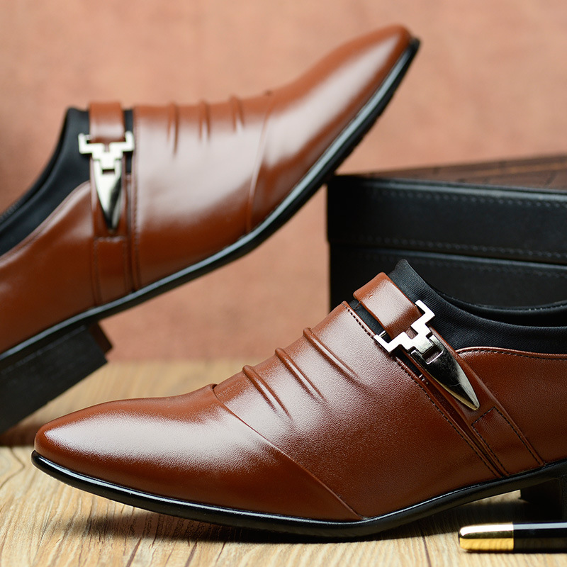 Męskie buty codzienne, niskie, – Large Men Formal Wear recenzja i cena