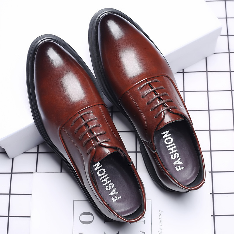 Męskie Eleganckie Oksfordy Wiz – Men Formal Wear Office recenzja i cena