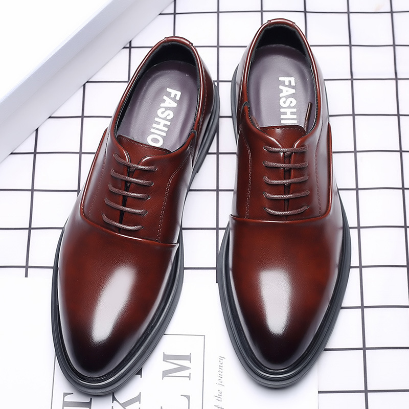 Męskie Eleganckie Oksfordy Wiz – Men Formal Wear Office recenzja i cena