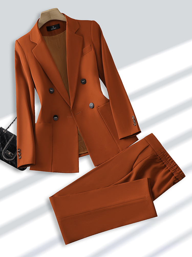 Modny damski garnitur ze spodn – Men Formal Wear Office recenzja i cena
