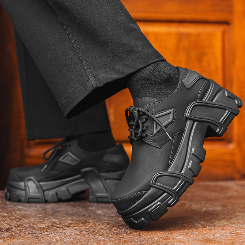Męskie buty skórzane na platfo – Men'S Formal Attire recenzja i cena