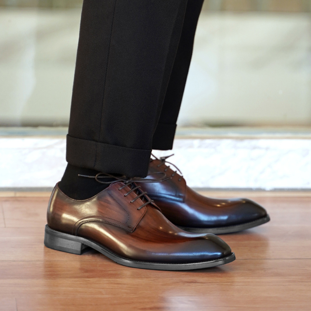 Męskie buty biznesowe casual,  – Men Formal Wear Office recenzja i cena